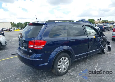 2020 Dodge Journey Se Value из США, поврежденный, VIN 3C4PDCAB3LT232183